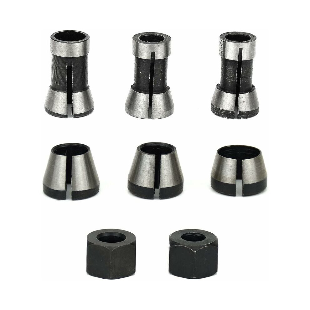 Collet Chuck Adapter For Engraving Trimming Machine, Electric Router Milling Cutter With Different Sizes And Premium Material Ensuring Good 9340258690372