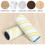 Stable Performance Floor Cleaner Roller, Multi-Surface Microfiber Roller for Wide Application, Quiet Operation and Easy Cleaning, Compatible with 4