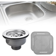 Advanced Kitchen Sink Drain Strainer, Ease Of Use Stainless Steel Pop Up Sink Stopper, 304 Stainless Steel Ensures Superior Durability