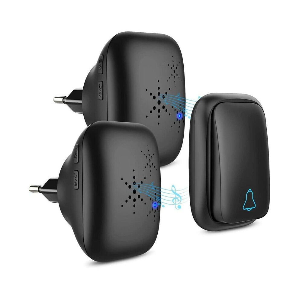 Innovative Wireless Door Chime, Waterproof With Adjustable Volume For Hassle-Free Home Access 9340258624964