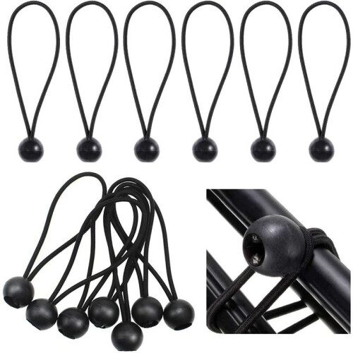 Corde élastique à boules pour une utilisation extérieure polyvalente, boules de corde élastiques robustes avec conception élastique et