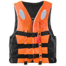 Safety Floatation Vest for Adults, Adjustable Safety Jacket with High Buoyancy for Water Sports Enthusiasts, Quick Inflate Unisex Design with Waterpro