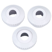Conector de entrada de flujo direccional para chorro de retorno de piscina, diseño de ojo ajustable, plástico duradero resistente a la corrosión