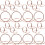 24Stk Tischkartenhalter Aus Metall Memo Clips 7