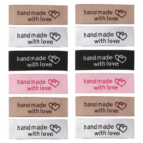 240Stk Kleidung Tags DIY Material Polyester