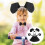 5Sets Cosplay Haarreif Mit Handschuhen Und Schleife 5