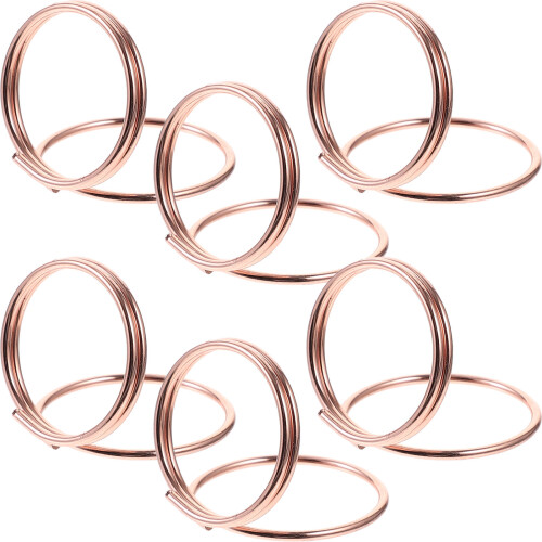 24Stk Tischkartenhalter Aus Metall Memo Clips 2