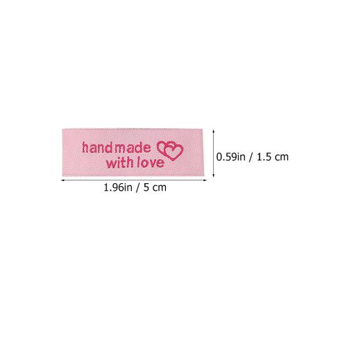 240Stk Kleidung Tags DIY Material Polyester 1