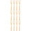 12Stk Holz Gabel Beech Fork Serviergabel Für Beige 8