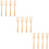 12Stk Holz Gabel Beech Fork Serviergabel Für Beige 9