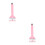 2Stk Fleischzartierer Needle Pink Küchenwerkzeug 7