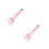 2Stk Fleischzartierer Needle Pink Küchenwerkzeug 9