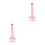 2Stk Fleischzartierer Needle Pink Küchenwerkzeug 4