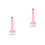 2Stk Fleischzartierer Needle Pink Küchenwerkzeug 8