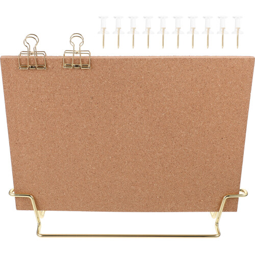 3Sets Multifunktionale Büro Korktafel Mit Metallrahmen, Deko