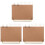 3Sets Multifunktionale Büro Korktafel Mit Metallrahmen, Deko 4