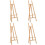4Stk Mini Holzstaffelei Modell Beige Kinder Accessoire 7