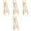 4Stk Mini Holzstaffelei Modell Beige Kinder Accessoire 9