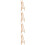 4Stk Mini Holzstaffelei Modell Beige Kinder Accessoire 4