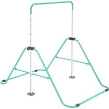 LN COZY CORNER Gymnastics BarAdjustable Horizontal Bar Gymnastics Training Kip Bar Gymnastics Equipment for Home Indoor outdoor Without Rings Green