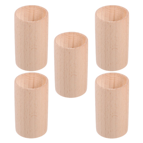 15Stk Aromatherapie Diffuser Holz Beige Für Auto Tragbar Und Langlebig 2