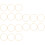 18Stk Goldfarbene Metallringe Macrame Basteln Zubehör 7