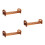 3Sets Stapelbarer Eierbehälter Holz 12 Eier Organizer 6
