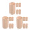 15Stk Aromatherapie Diffuser Holz Beige Für Auto Tragbar Und Langlebig 8