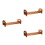 3Sets Stapelbarer Eierbehälter Holz 12 Eier Organizer 8