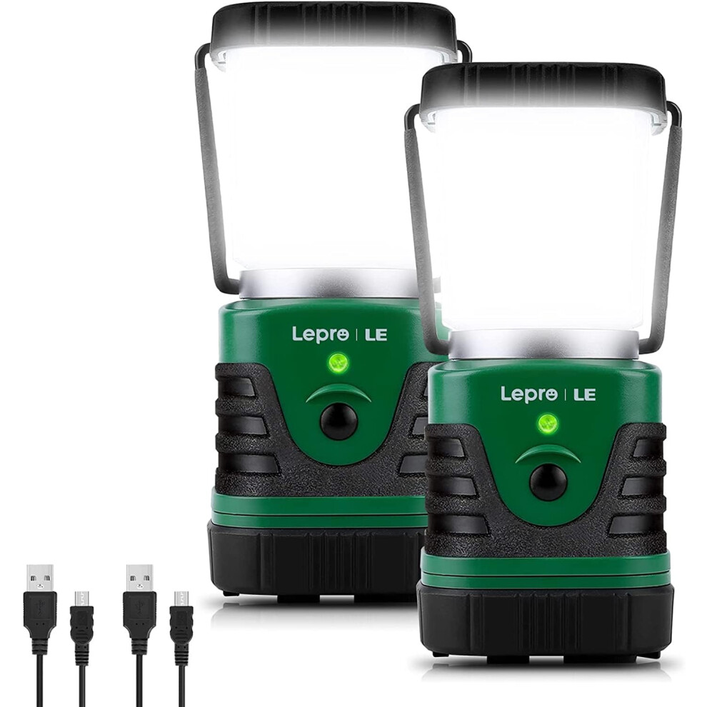 Lepro Le Camping Lights Rechargeable 1000 Lumen Camping Lantern Dimmable 4 Modes