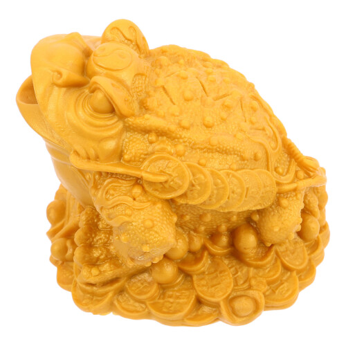 4Stk Chinesischer Gartendeko Gold Kunststoff Fontäne 2