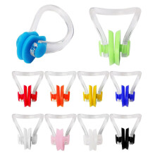 10 Pcs Nose Clips Swimming Waterproof Silicone Nose Plugs Kids Swimming Nos