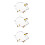 3Stk Dekoratives Geldbox Transparent Kinder 10