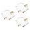 3Stk Dekoratives Geldbox Transparent Kinder 11