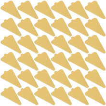 150Stk Gold Karton Kuchenplatten Mousse Für Catering Feier