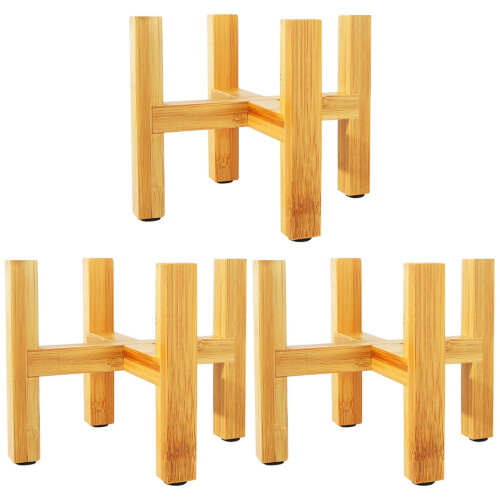 3Sets Blumentopfständer Modern Für Garten Und Innenbereich 1