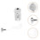 3Sets Langlebiges Wasserhahnsprühkopf Set Mit Anschluss Und 10