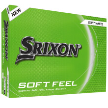Srixon SOFT FEEL_14 Ultra-soft and long distance golf balls| Stable trajectory and controlled spin| Premium feel and control around the green| Yellow