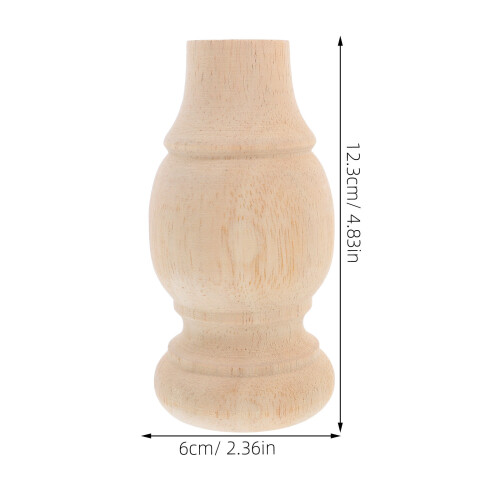 4Stk Möbelbeine Beige Geschnitzt Für Schrank Sofa Couch 2