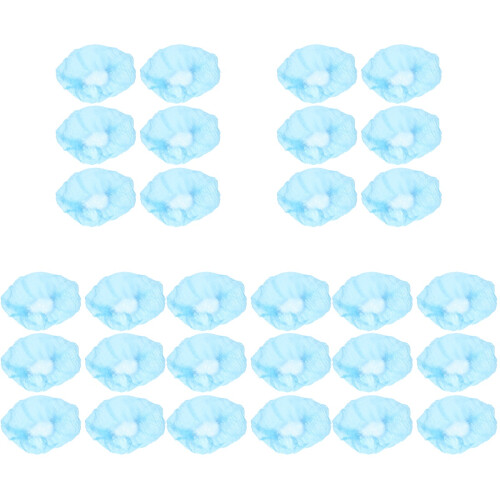 1000Stk Portable Einweg Badehauben Blau Stretch Elastisch Für Zuhause 1