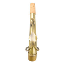 2Stk Messing Saxophon Bogen Hals Golden 24,5mm Ersatzteile Zubehör