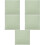 Hellgrünes Geschenkpapier Langlebigem Faser-Material 4