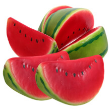 16Stk Realistische Wassermelonen Scheiben Aus Für DIY
