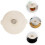 4Stk Beige Silikon Schüsseldeckel Universal, Für 6