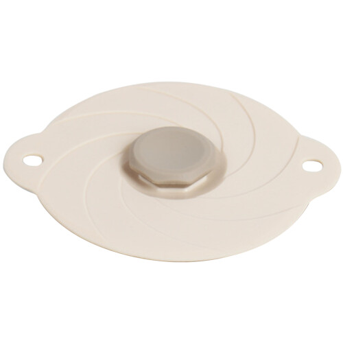 4Stk Beige Silikon Schüsseldeckel Universal, Für 1