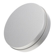 2Stk Runde Dose Aus Weißblech Silber Schmuck- Und Süßwarenbehälter