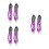 3Paare Bubble Extensions Aus Hochtemperaturfaser Für 6