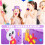 12Sets DIY Eva Hutmaterial Kinder Basteln Party Zubehör 8