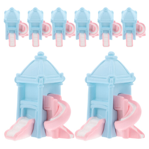 16Stk Harz Schloss Kuchen Baby 1