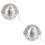2Stk Gewürzball Tee-Infuser Teesieb Silber Langlebig 6